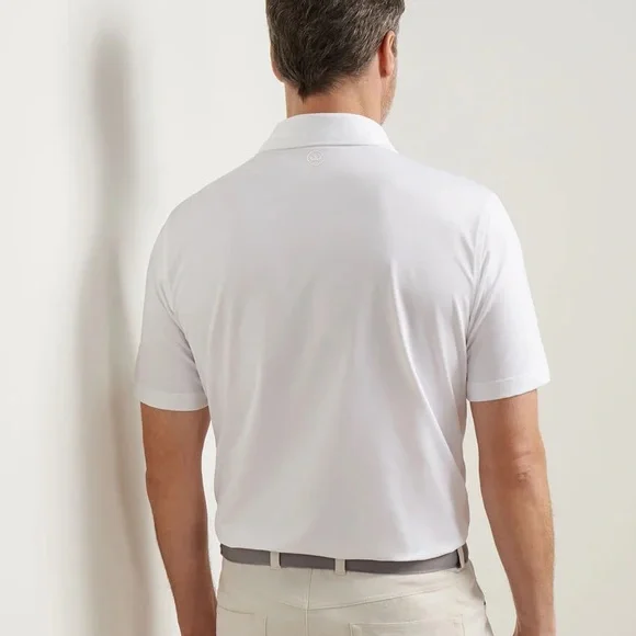 PETER MILLAR men’s Crown Sport Solid Performance Jersey Polo Polos